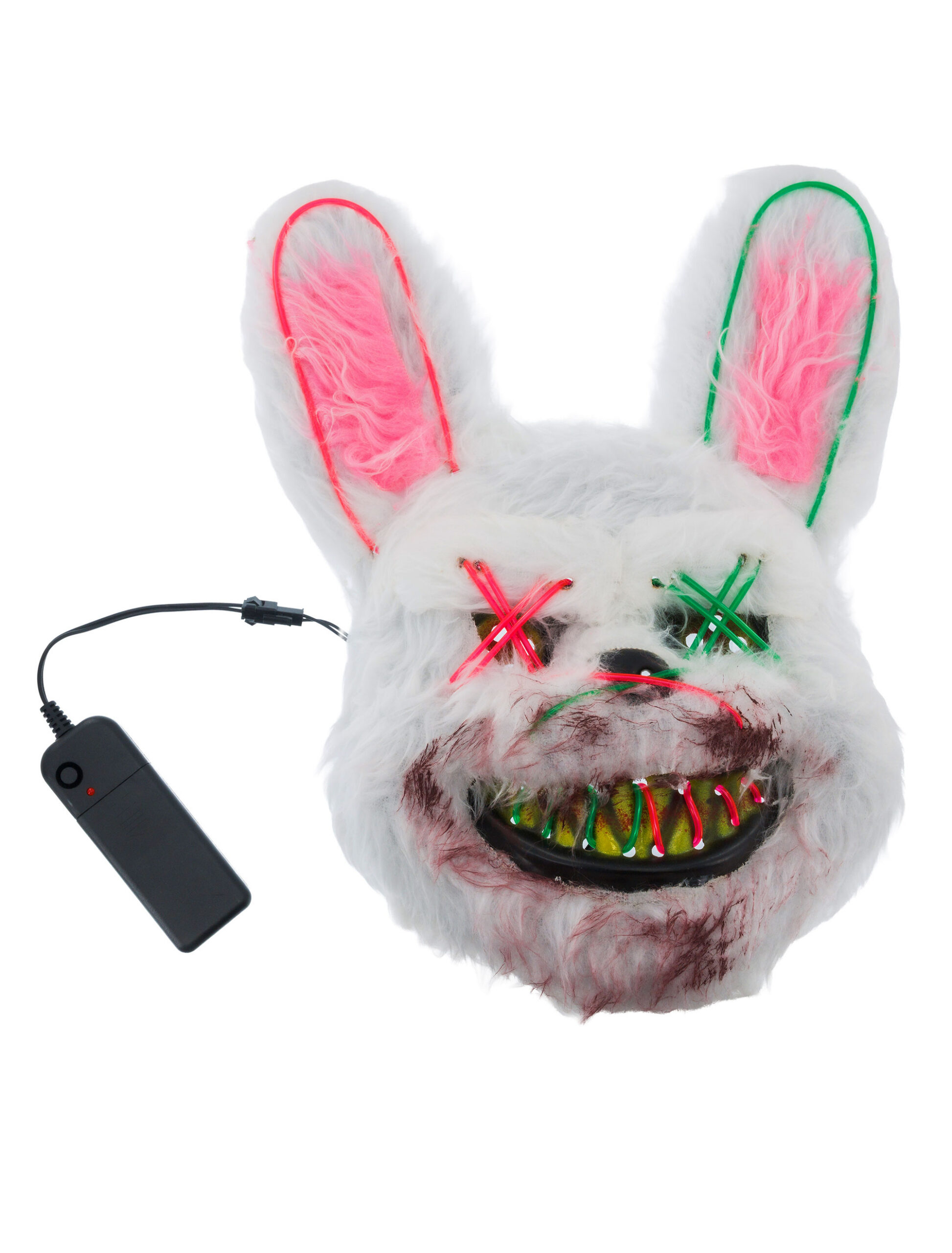 LED Maske Horror Hase