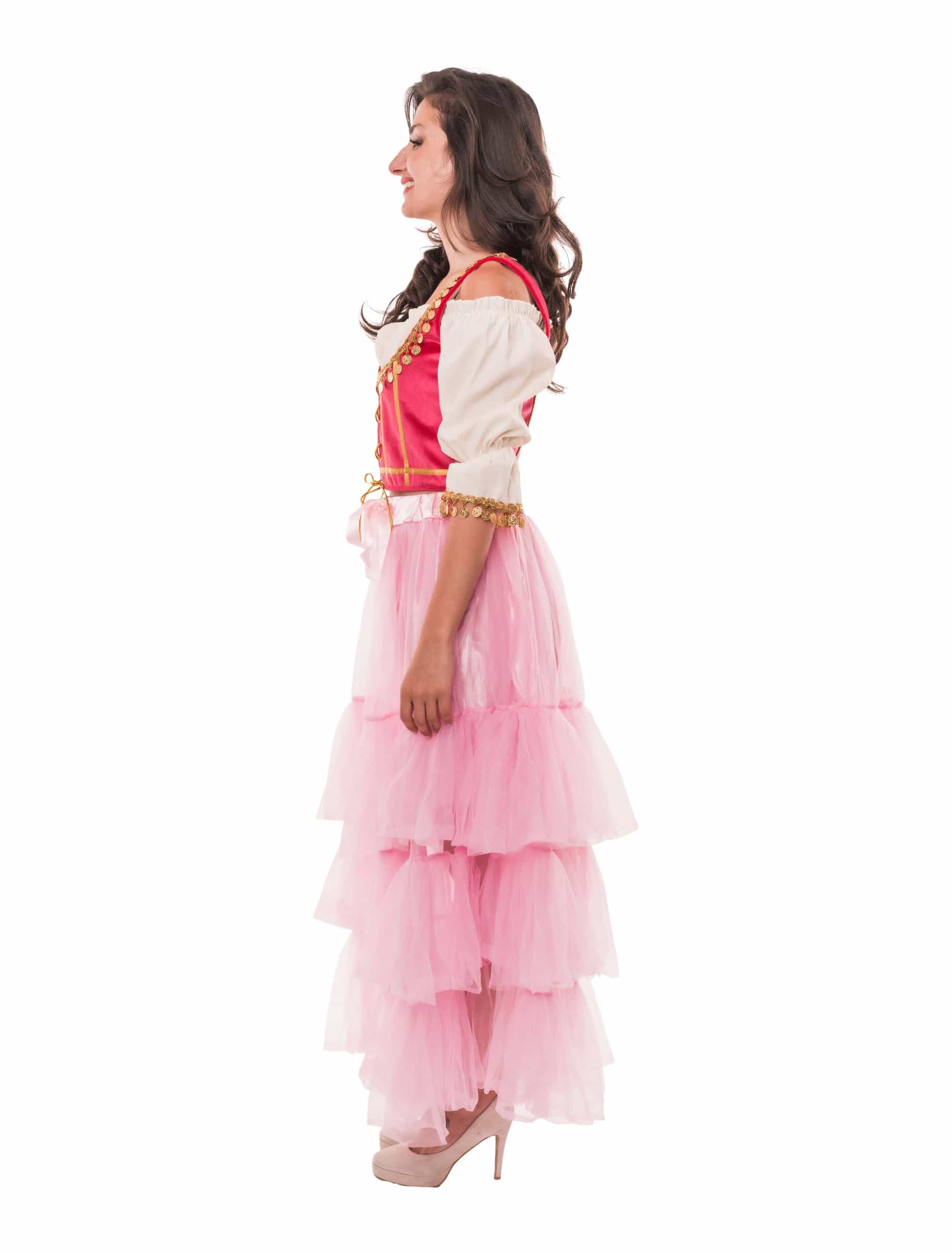 Bluse Wahrsagerin kurz Damen