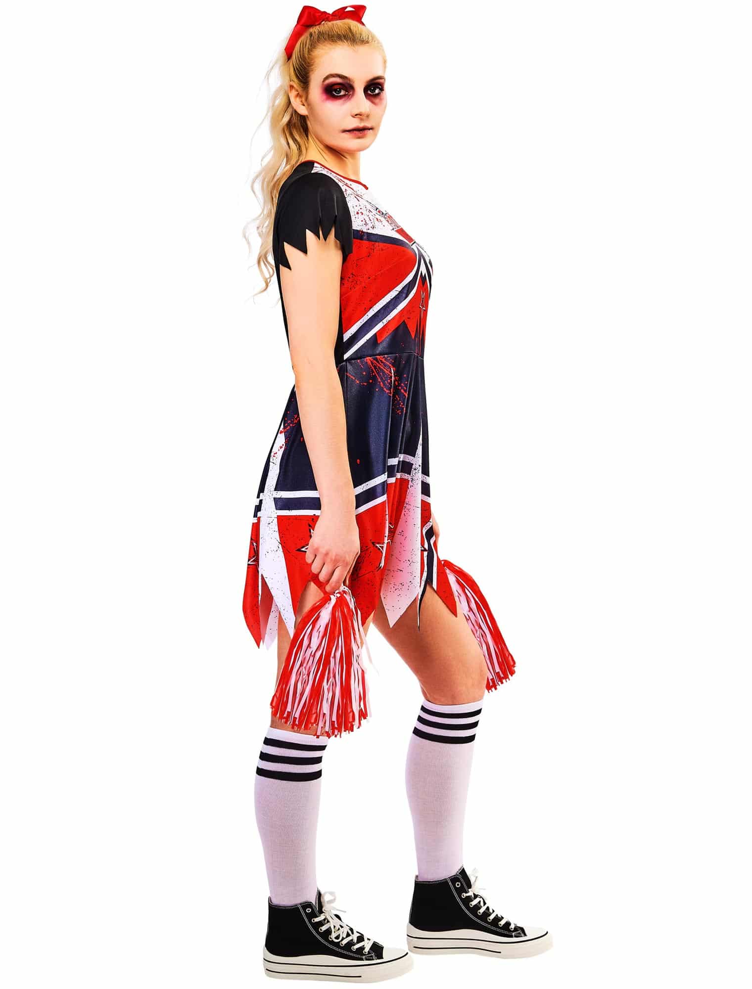 Kleid Zombie Cheerleader 2-tlg. Damen