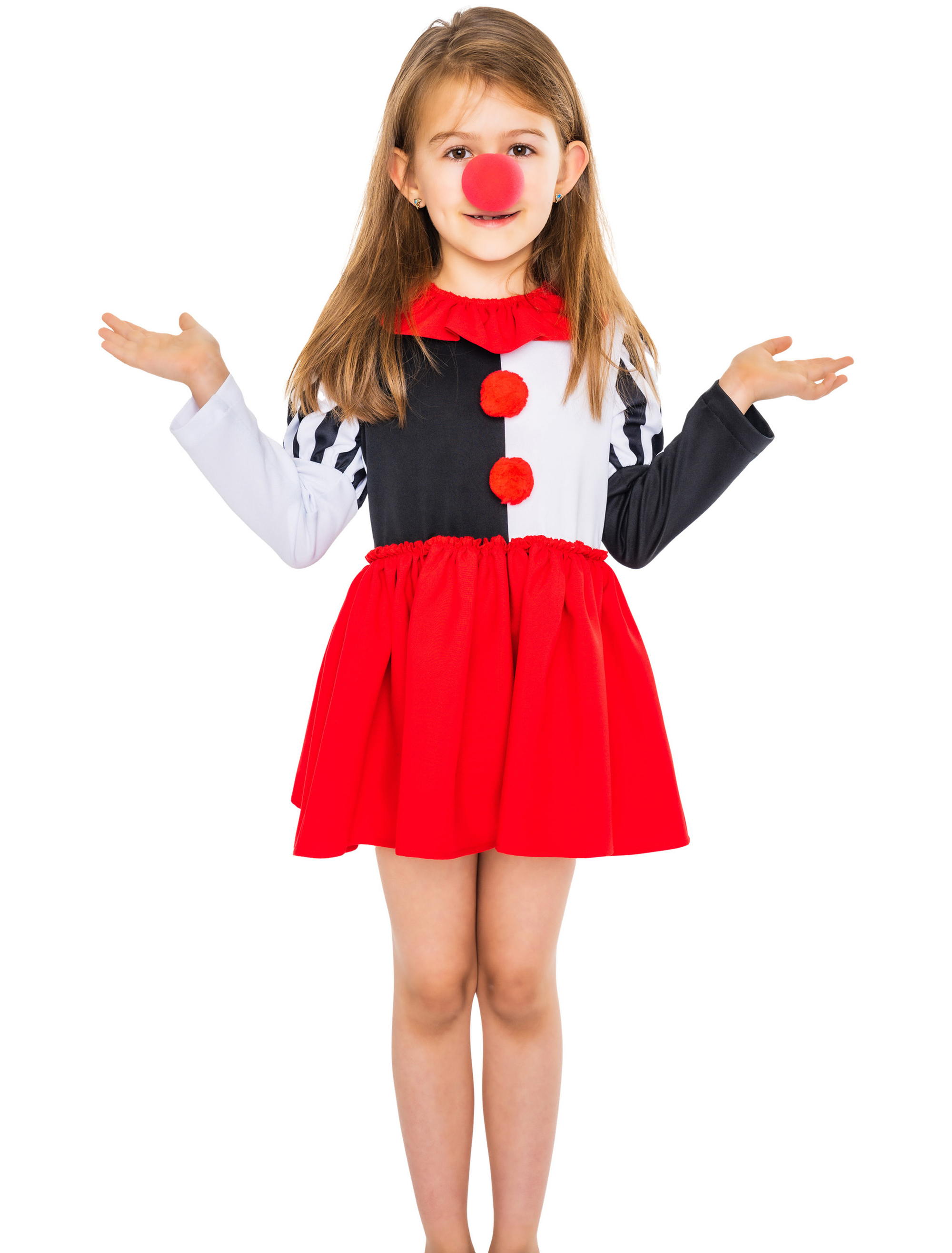 Kleid Clown Kinder