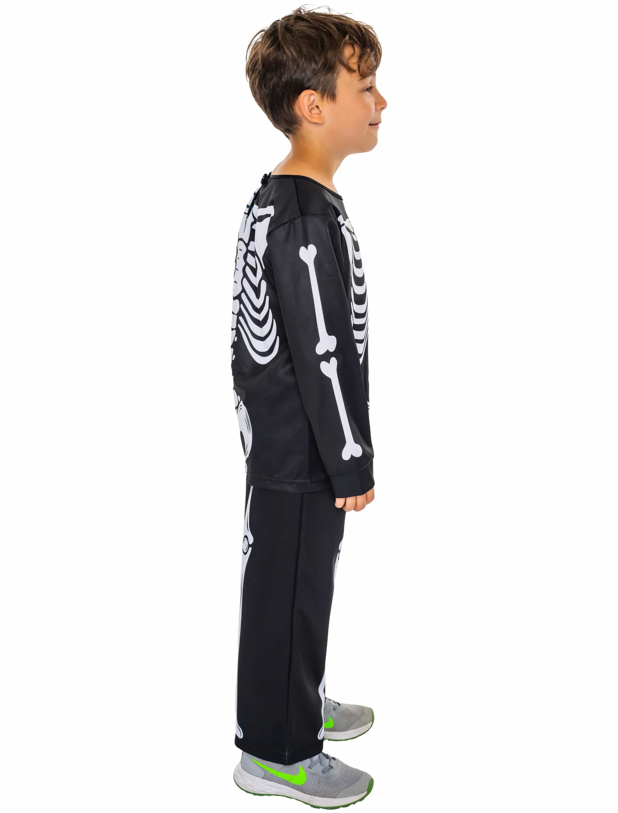 Kostüm Skelett Kinder 2-tlg.